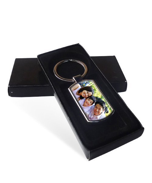 Metal Rectangle Photo Keychain Gift Buy Shop Send Online Kathmandu Nepal