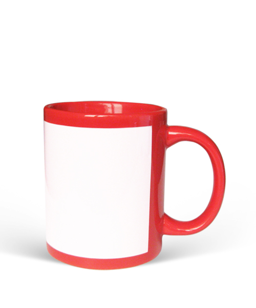Red White Mug Gift Buy Send Shop Kathmandu Nepal