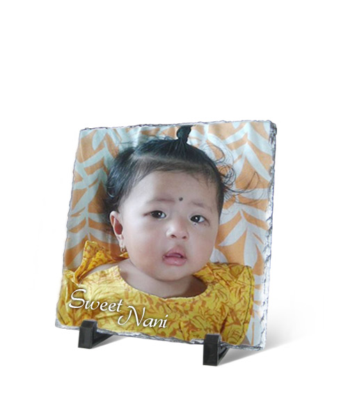 Rock Photo Slate Square Gift Buy Shop Send Online Kathmandu Nepal