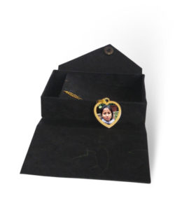 golden heart pendent