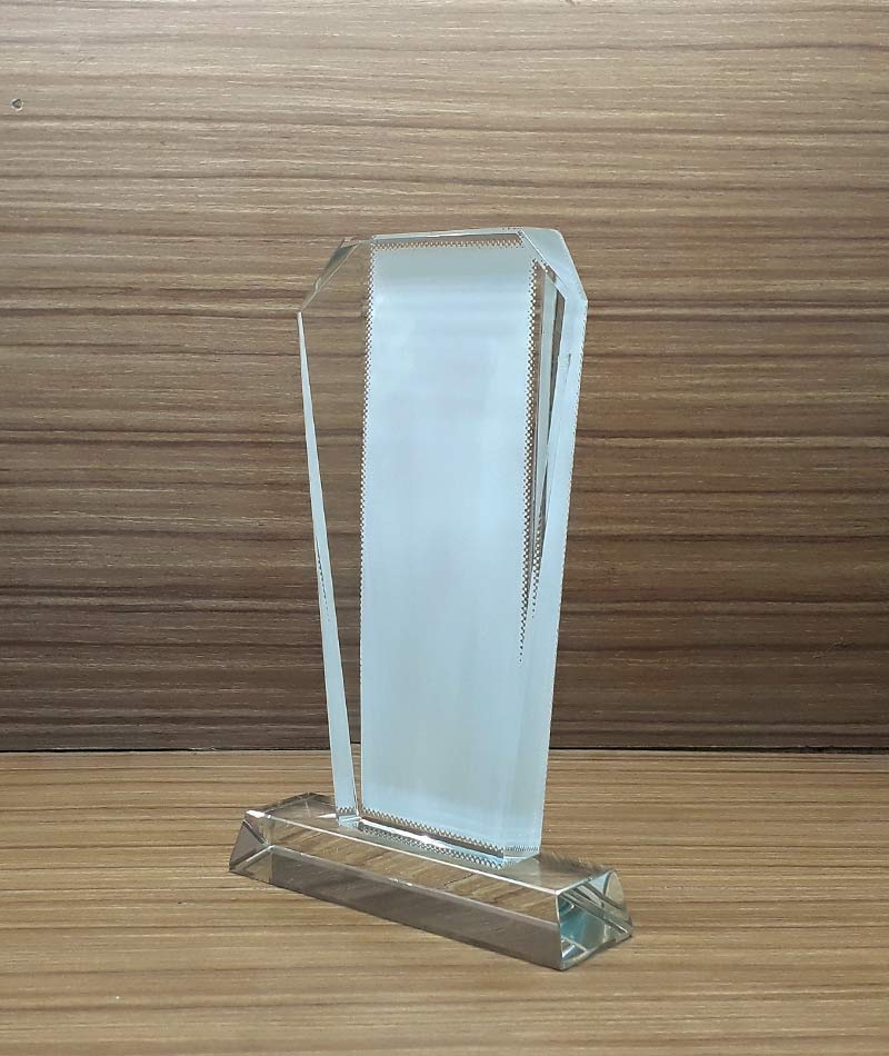 Crystal Award Trophy