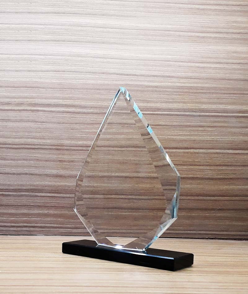 Crystal Award Trophy
