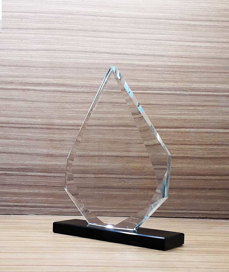 Crystal Award Trophy