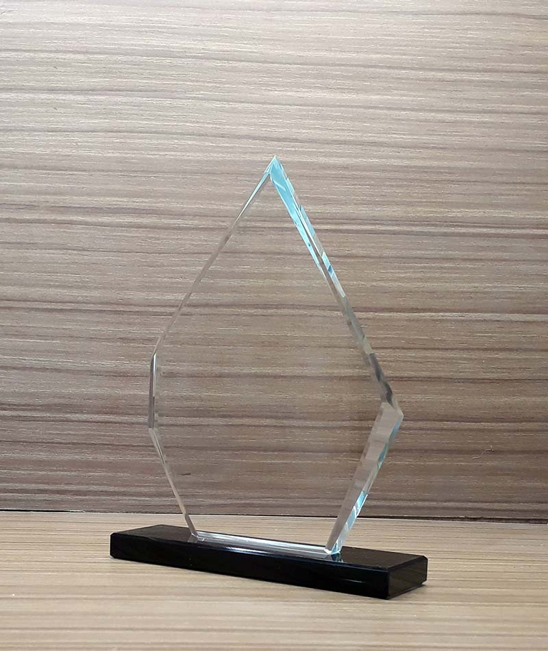Crystal Award Trophy