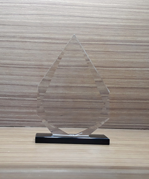 Award Crystal Trophy