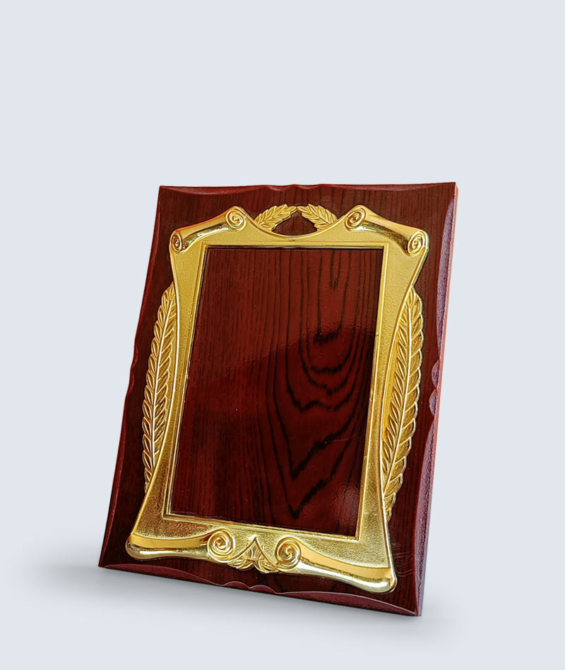 Wooden Plaque, Corporate Award Keepsake — Large Size, TOL 021