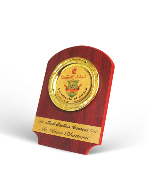 Wooden Token of Love, Arched Top Memento, TOL 019
