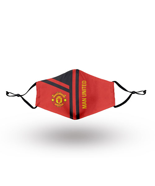 Manchester United FC Red and Black Mask