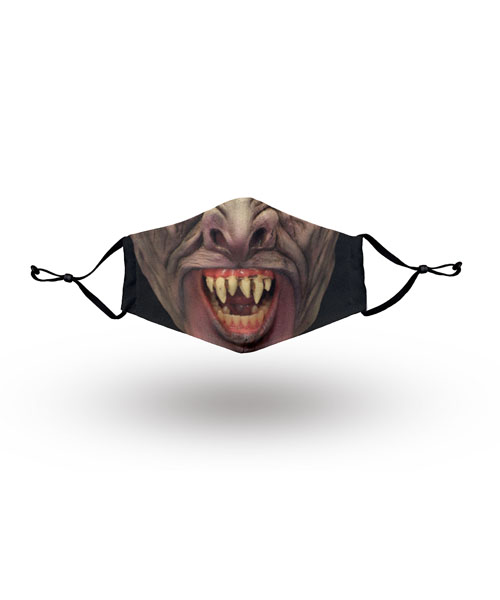 Vampire Face Mask with Long Teeths