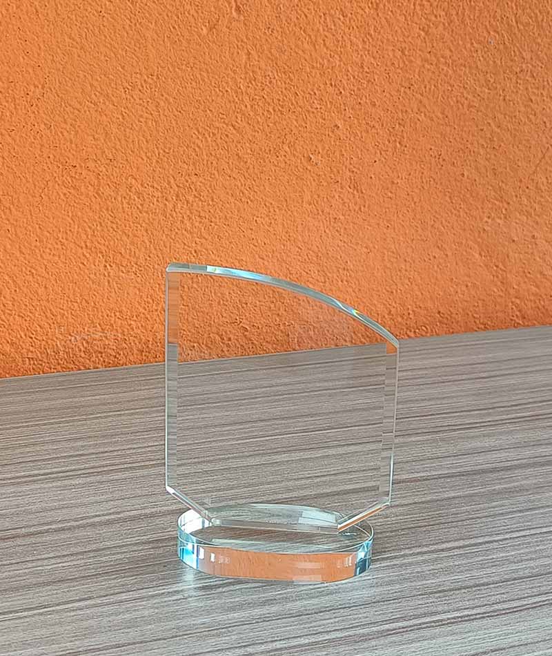Award Crystal Clear Trophy