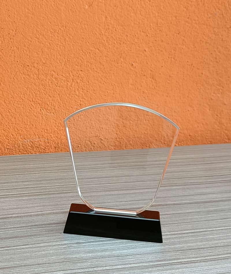 Award Crystal Trophy