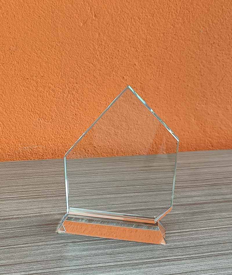 Crystal Award Trophy