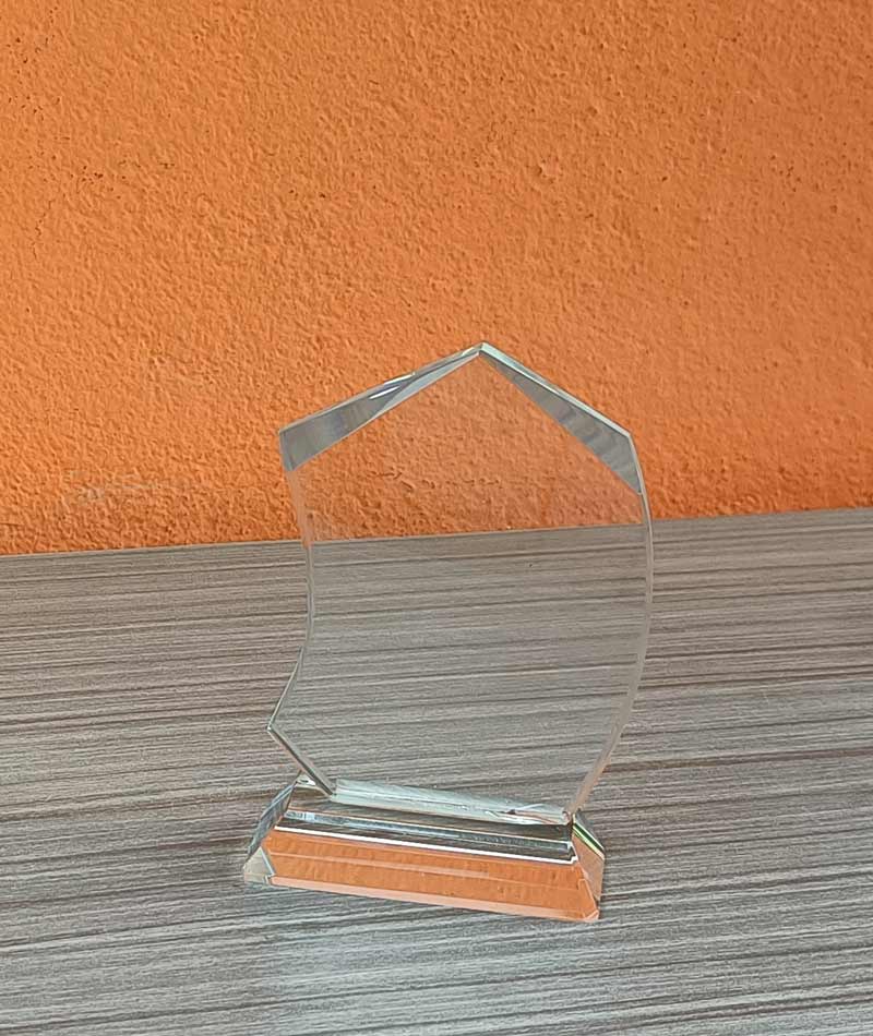 Crystal Award Trophy