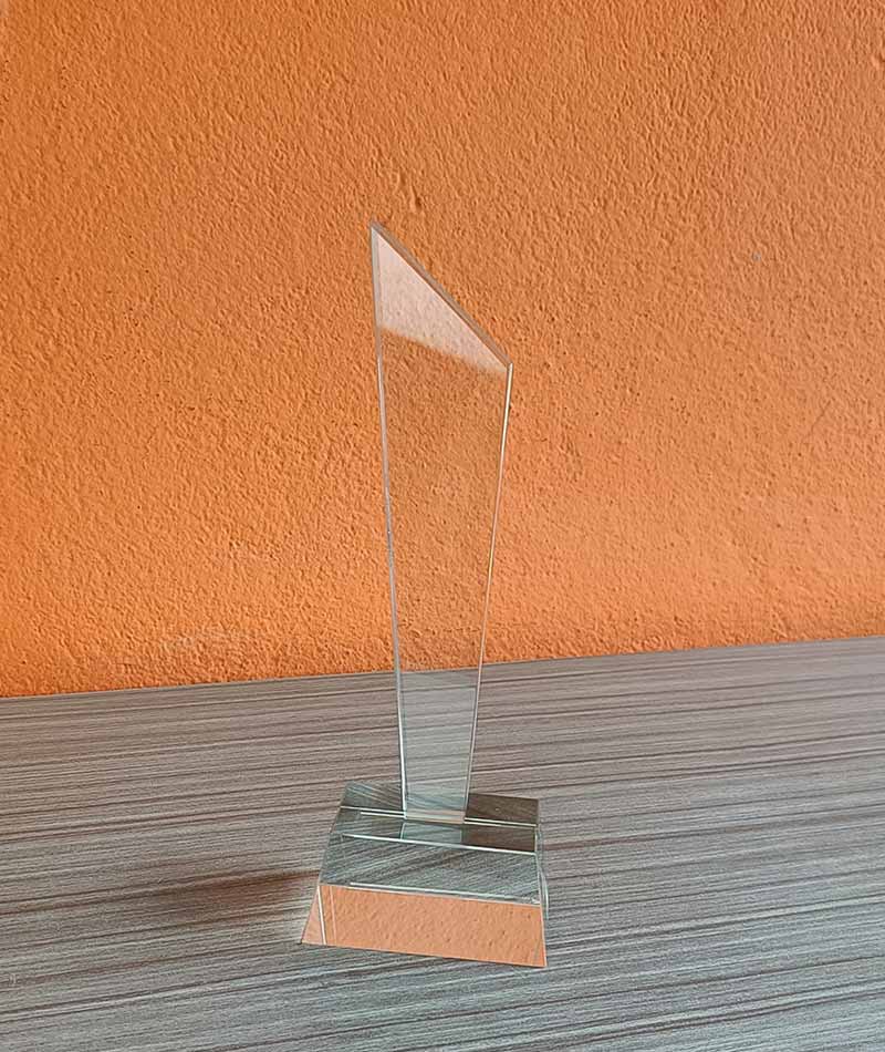 Crystal Award Trophy