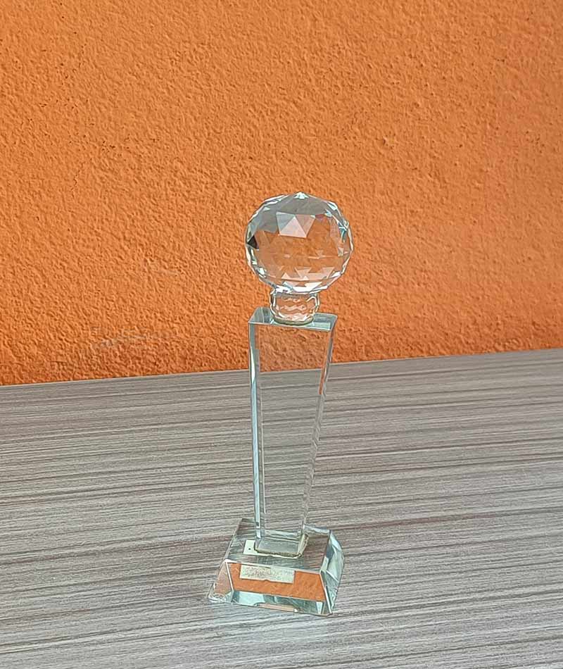 Award Crystal Trophy Gift