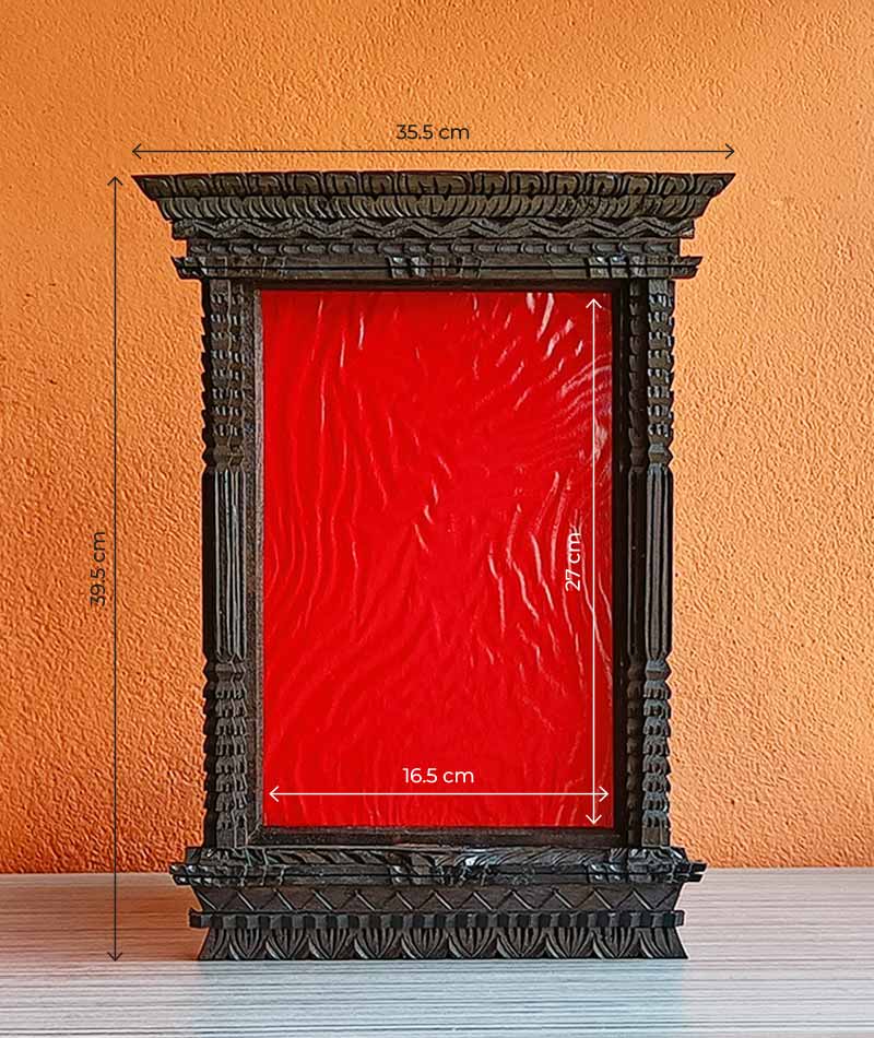 Wooden certificate frame A4 size for awards and appreciation with dimension