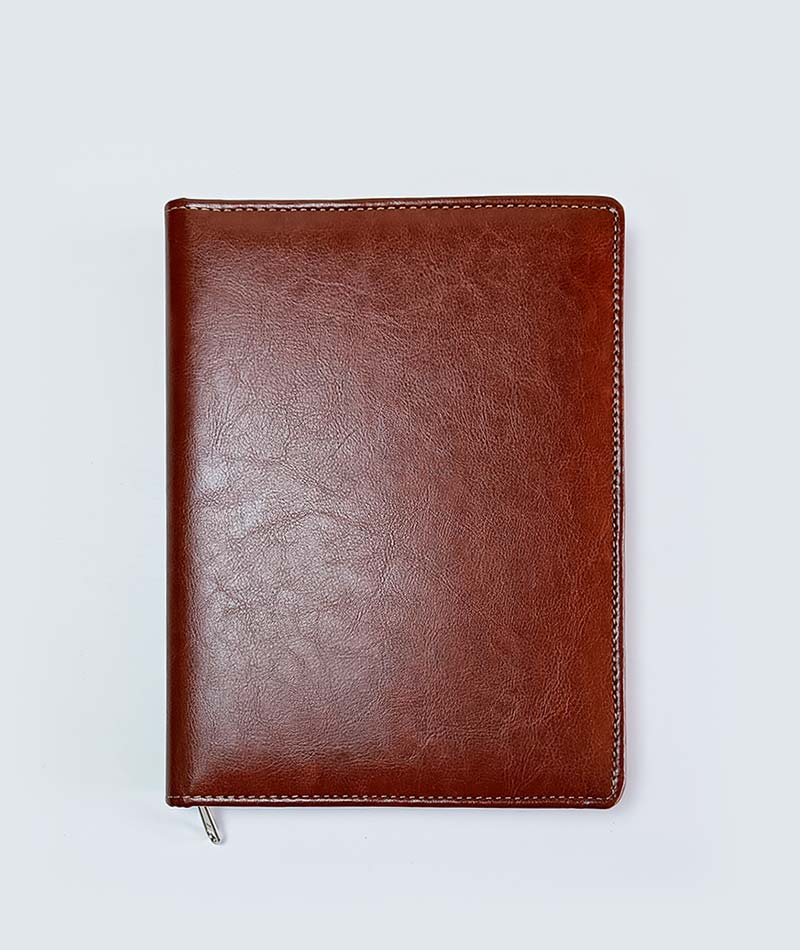 Executive Notebook with Zipper Closure