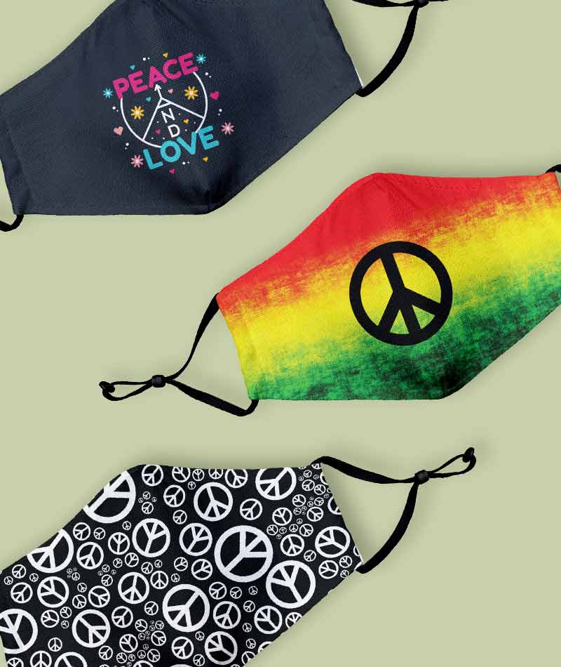 Peace Sign Mask