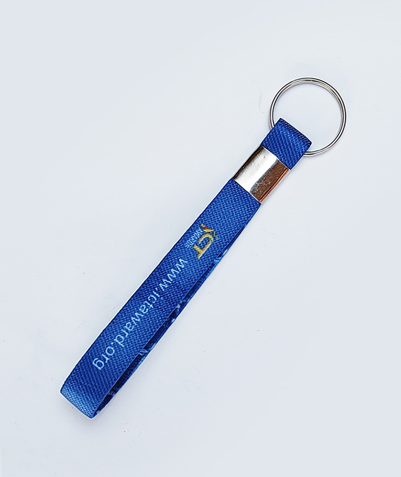 Elastic Wristlet Strap Keychain 20mm