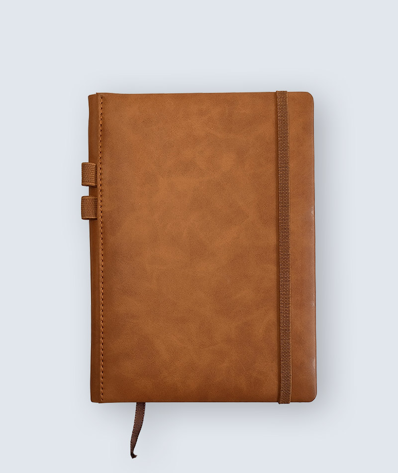 Personalized Notebook with Pen Holder