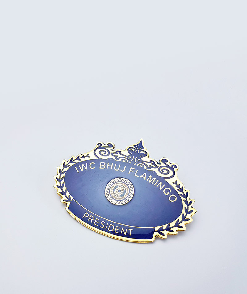 Rotary Inner Wheel Club Logo Lapel Pin