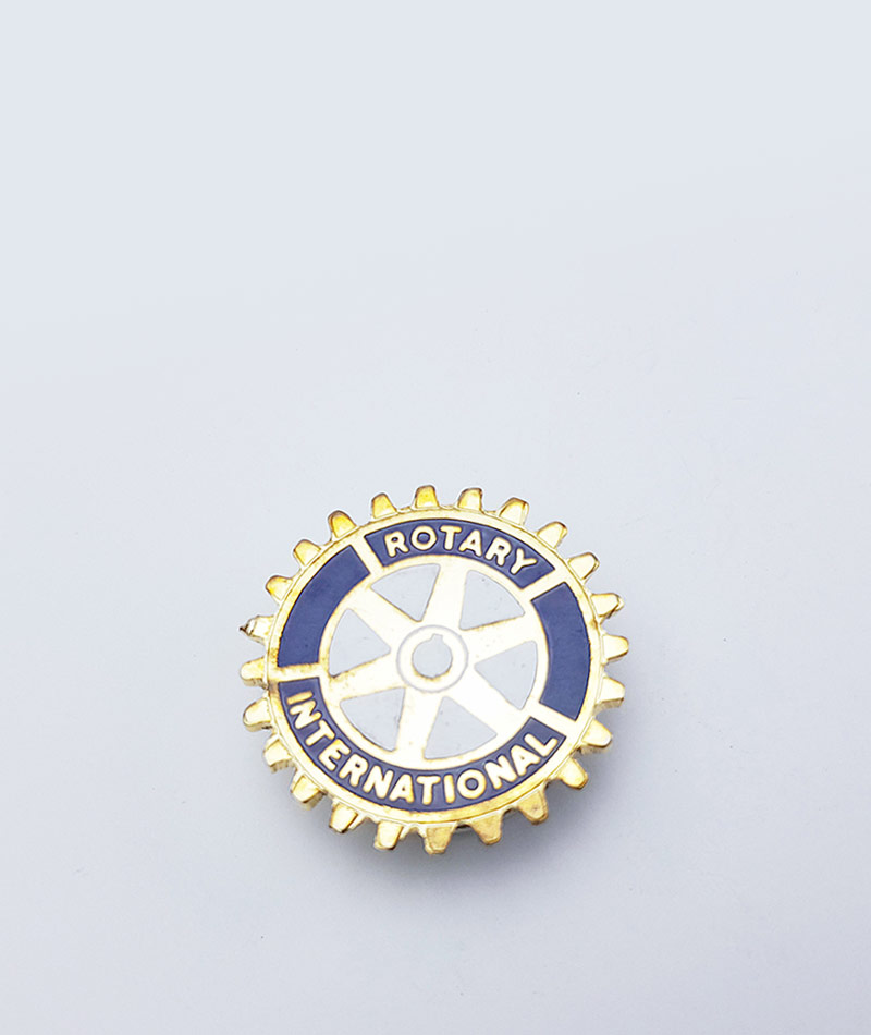 Rotary International Club Logo Lapel Pin Badge