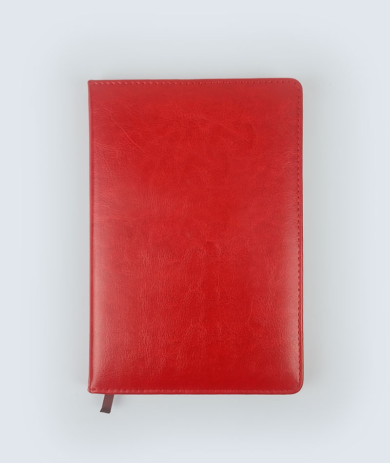 Personalized Red Notebook Diary for Corporate Gifting