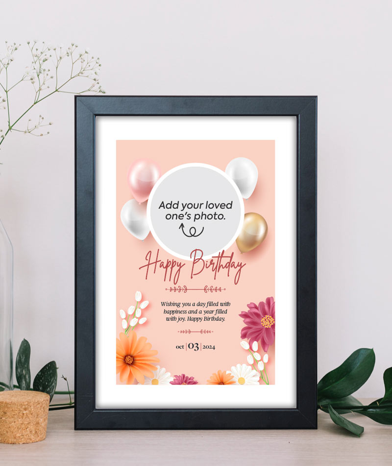 Birthday Photo Frame