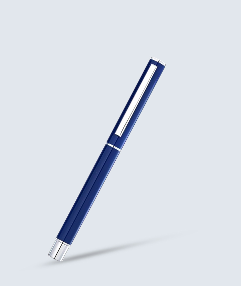 Blue Metal Giveaway Ballpen,