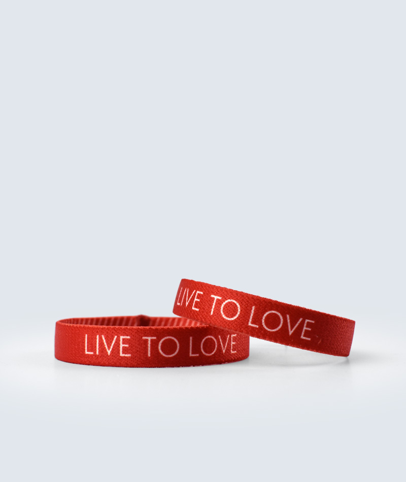 Custom Elastic Reusable Wrist Band