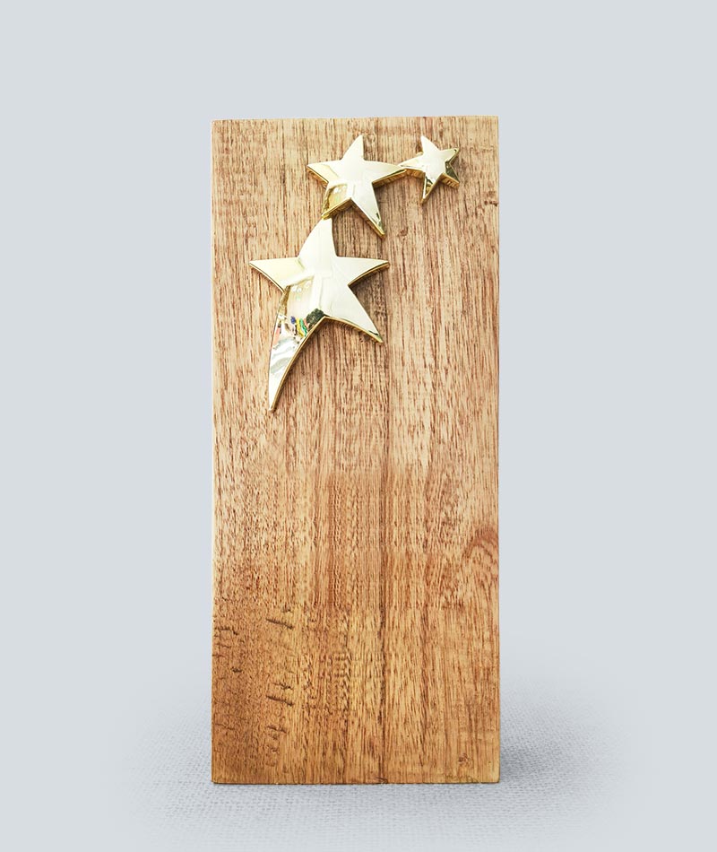 Wooden Trophy Award