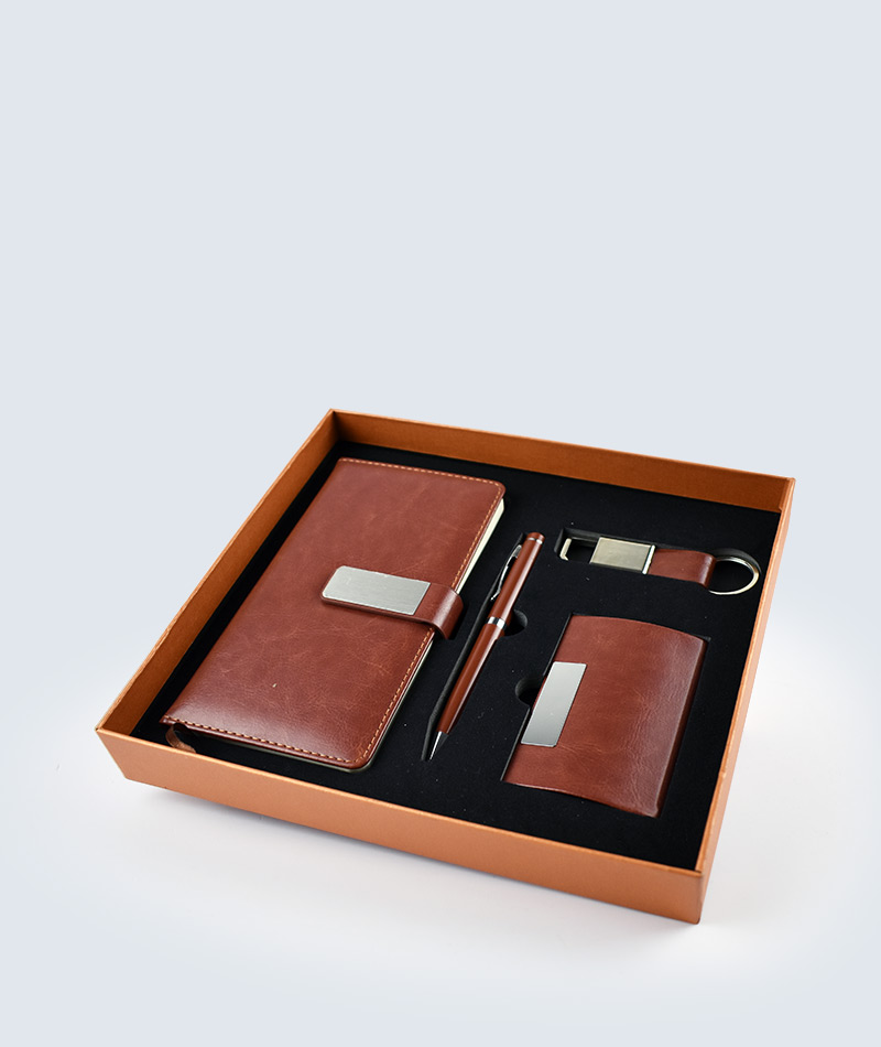 Brown Corporate Gift Set