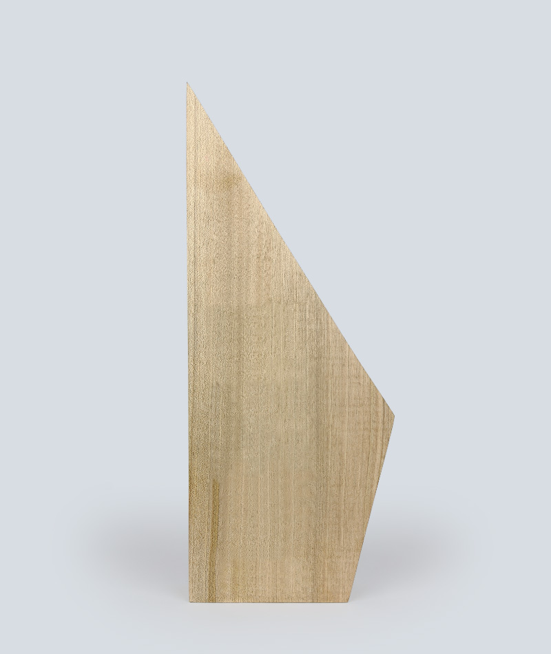 Laser Engraved Wooden Award
