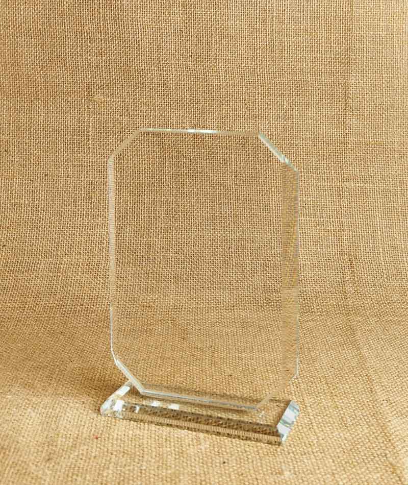 Rectangle Crystal Award