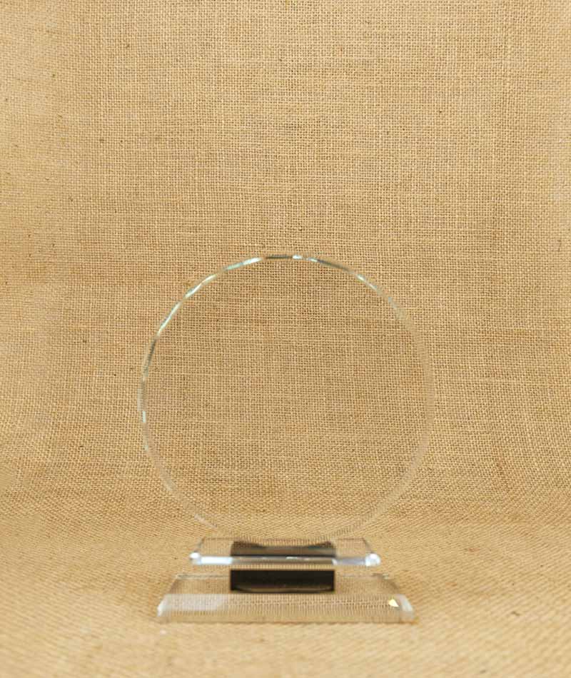 Elegant Round Crystal Recognition Award, ACT 049